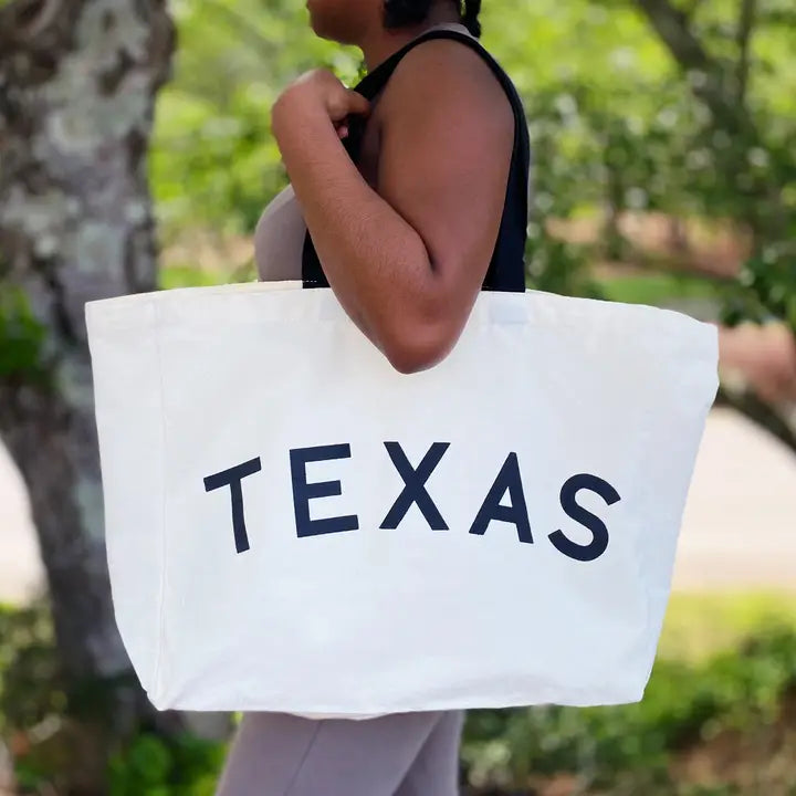 Texas Canvas Tote