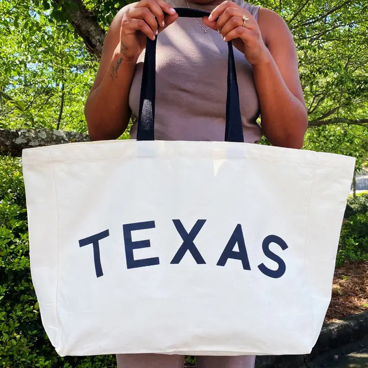Texas Canvas Tote